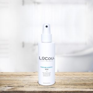 locou moisturising heat protection spray